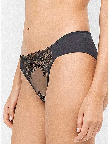 Culotte dentelle brodée