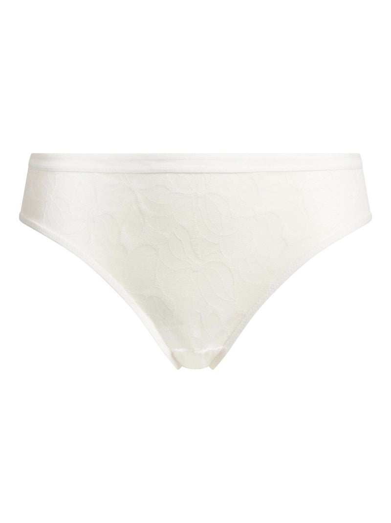 Culotte dentelle florale Coupe Vintage Bloom Blanc - Kiabi