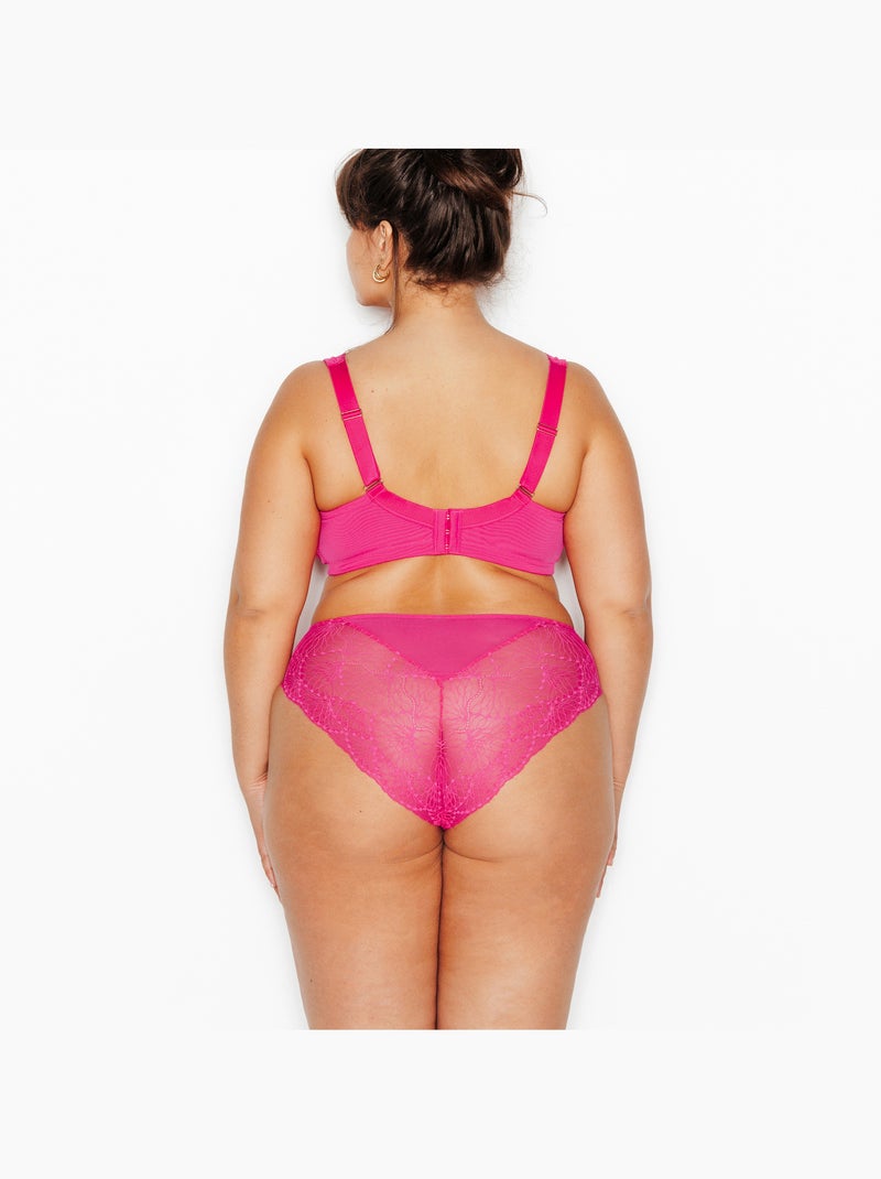 Culotte dentelle Hermine+ - RougeGorge Lingerie Rose fushia - Kiabi