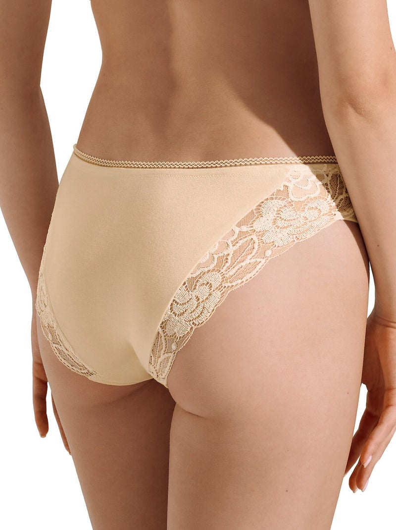 Culotte dentelle Nina Beige - Kiabi