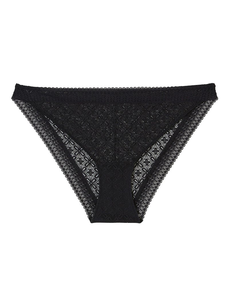 Culotte dentelle Sweet - RougeGorge Lingerie Noir - Kiabi