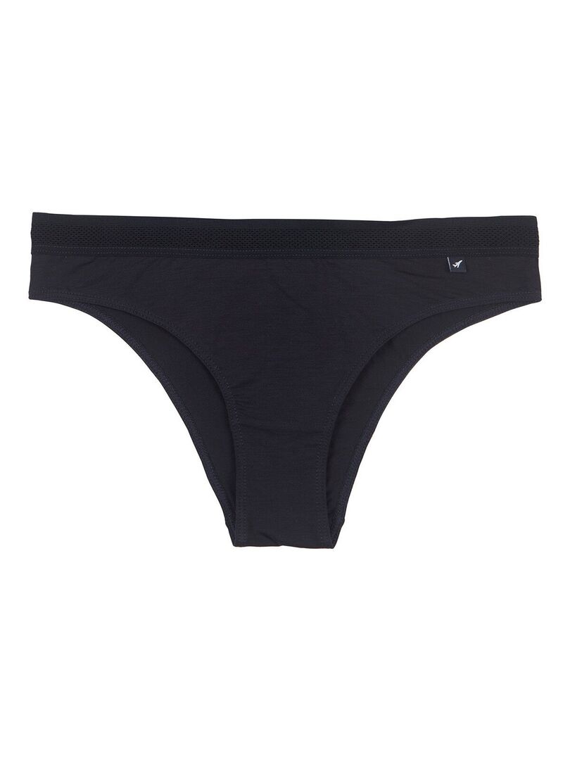 Culotte échancrée en lyocell Soft premium Travel Bleu - Kiabi