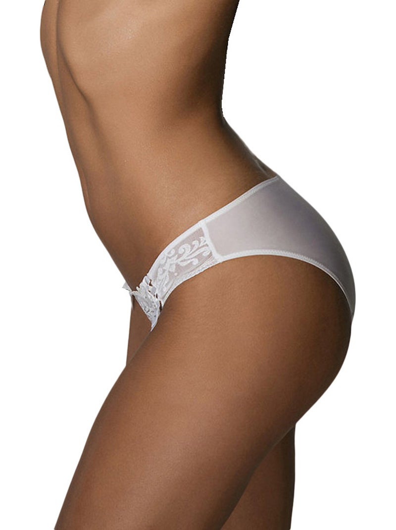 Culotte échancrée Gothic Blanc - Kiabi