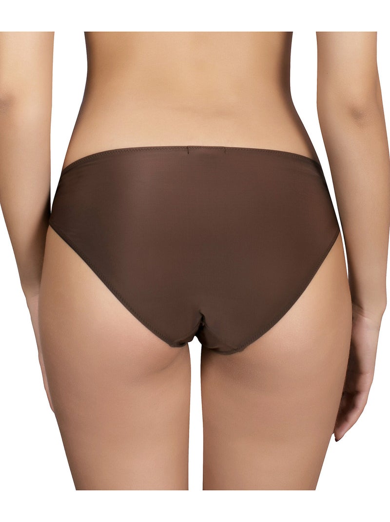 Culotte échancrée Gothic Marron chocolat - Kiabi