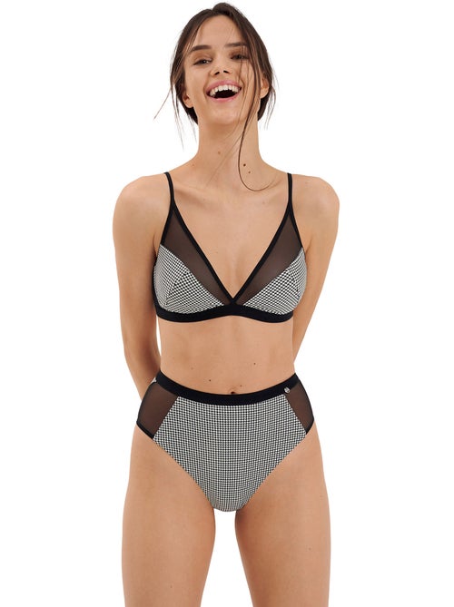 Culotte échancrée taille haute Mia - Kiabi
