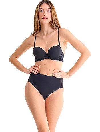 Culotte échancrée taille haute tia