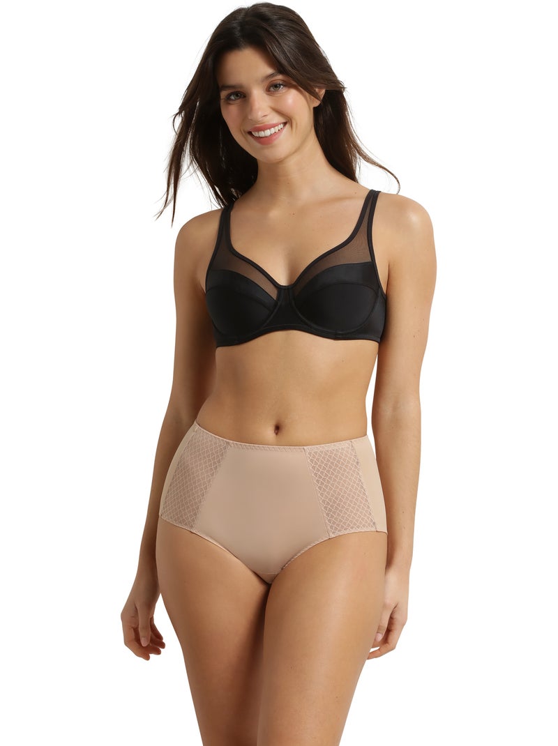 Culotte Ecodim Ventre Plat Beige - Kiabi
