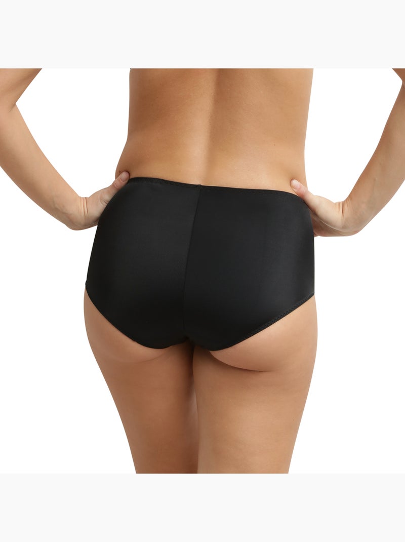 Culotte Ecodim Ventre Plat Noir - Kiabi