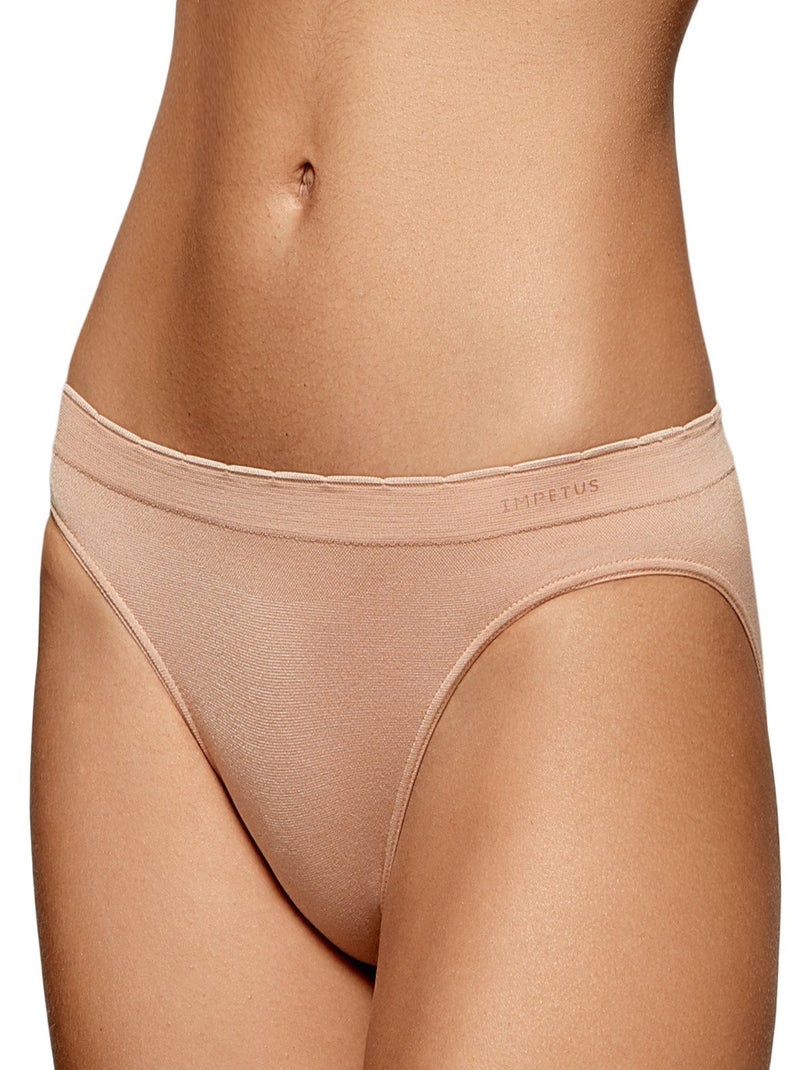 Culotte effet seconde peau Ethné Beige - Kiabi