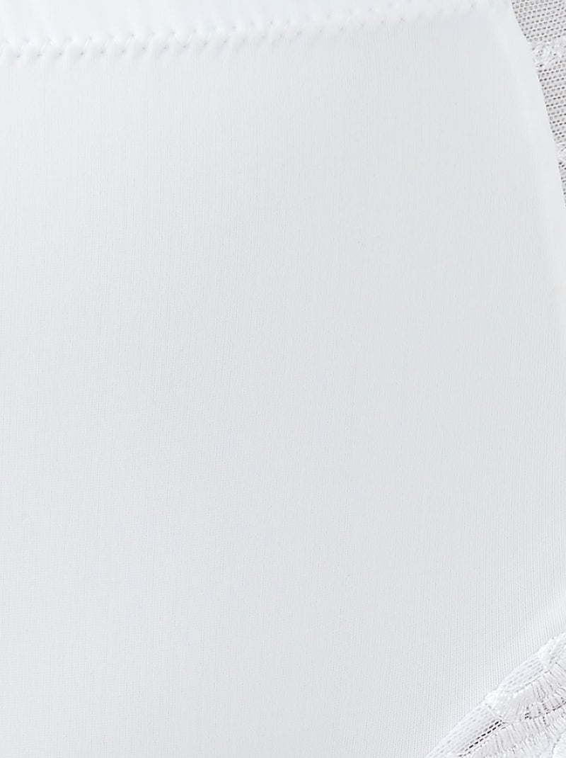 Culotte effet ventre plat ANNA Perfect Fit by Damart - Damart Blanc - Kiabi