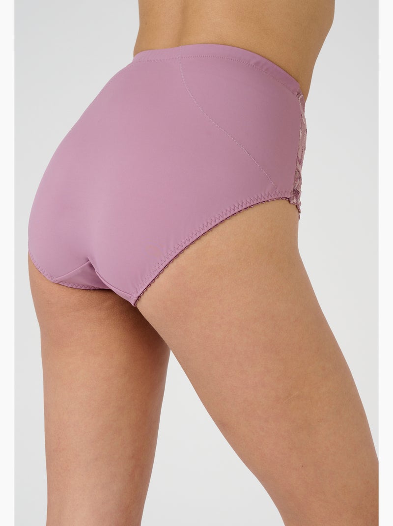 Culotte effet ventre plat ANNA Perfect Fit by Damart - Damart Mauve - Kiabi