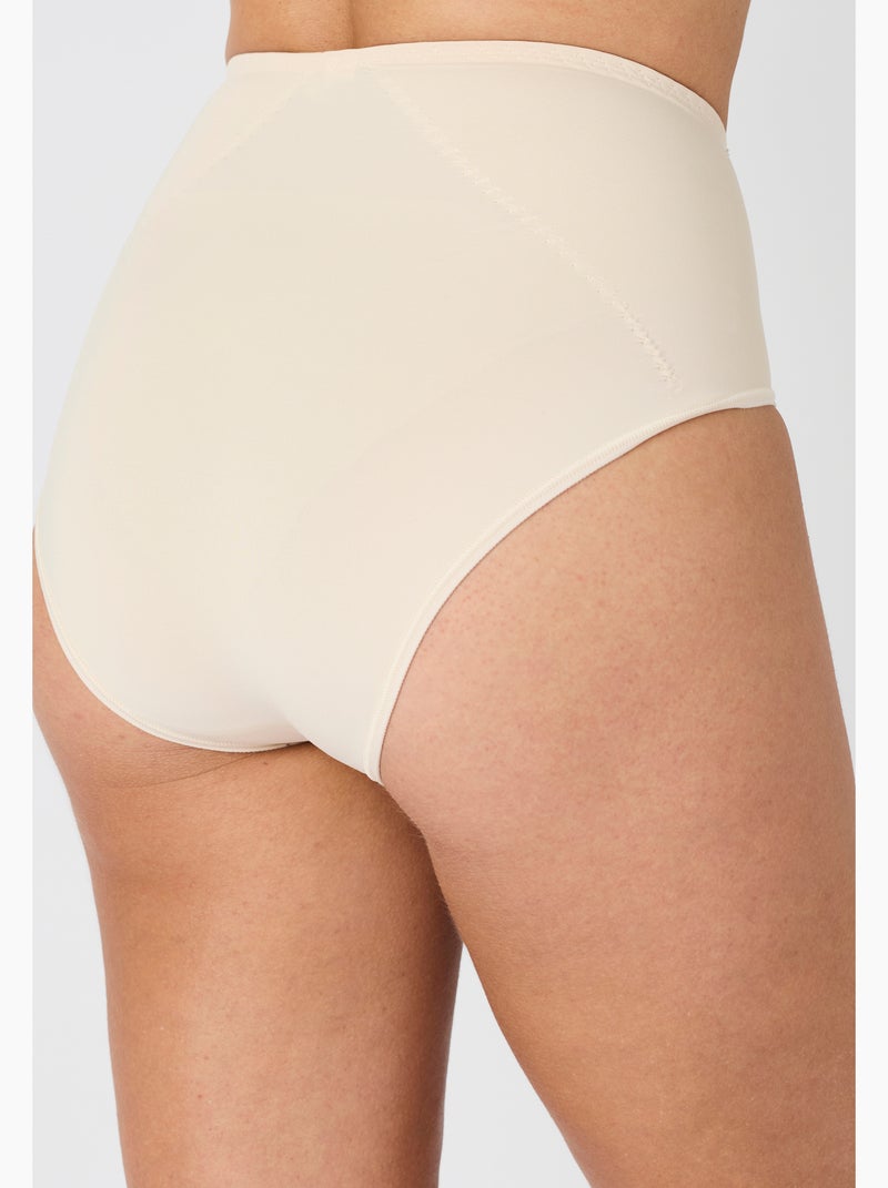 Culotte effet ventre plat Perfect Fit by Damart - Damart Beige - Kiabi