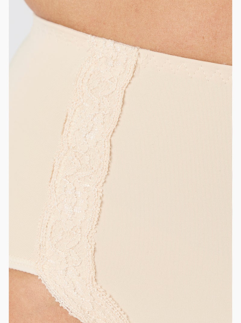 Culotte effet ventre plat Perfect Fit by Damart - Damart Beige - Kiabi