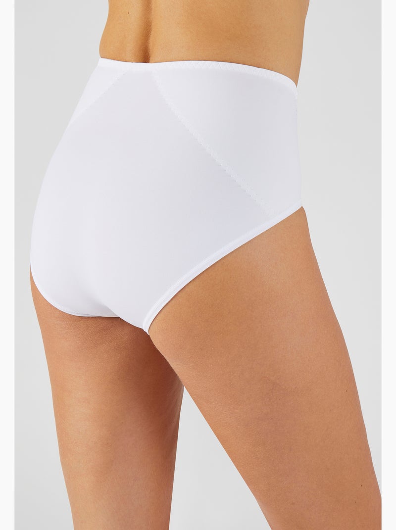 Culotte effet ventre plat Perfect Fit by Damart - Damart Blanc - Kiabi