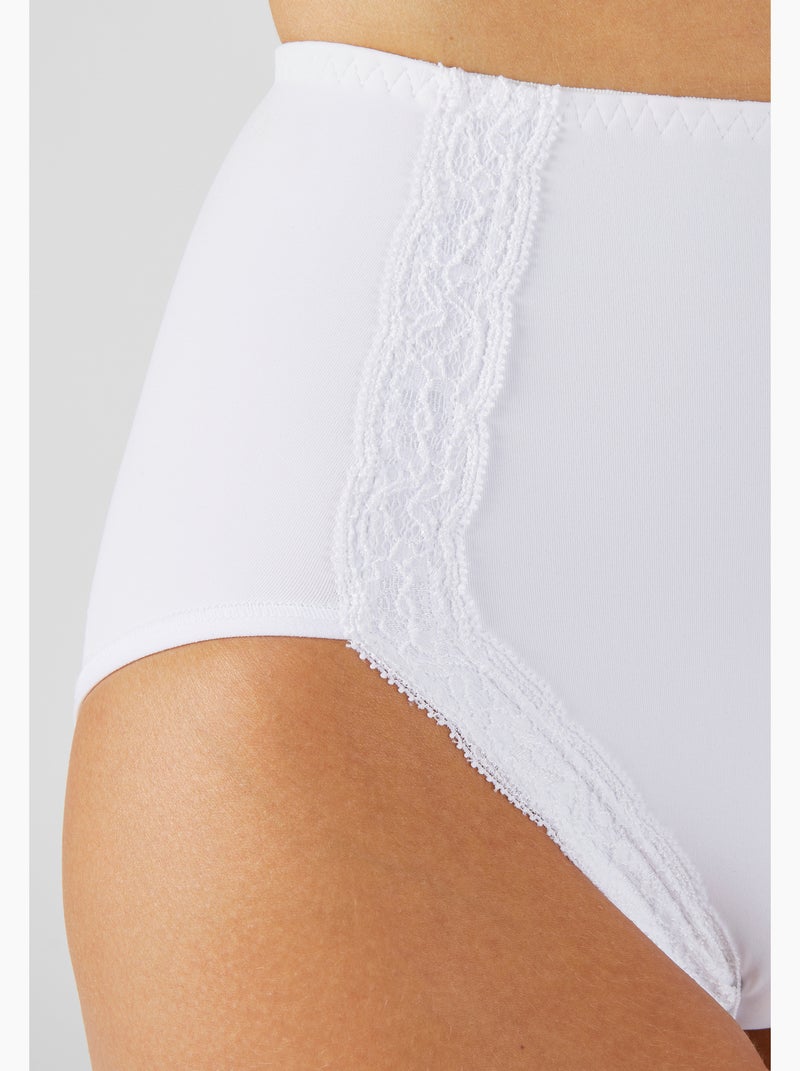 Culotte effet ventre plat Perfect Fit by Damart - Damart Blanc - Kiabi