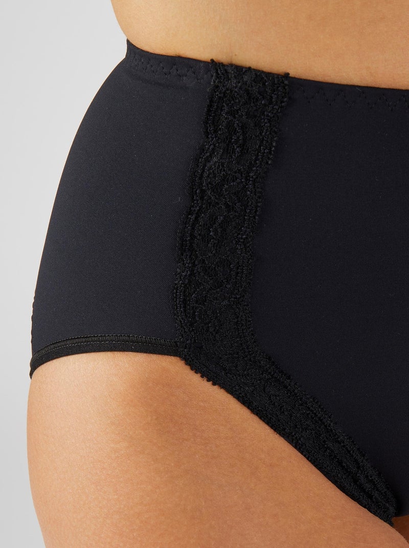 Culotte effet ventre plat Perfect Fit by Damart - Damart Noir - Kiabi