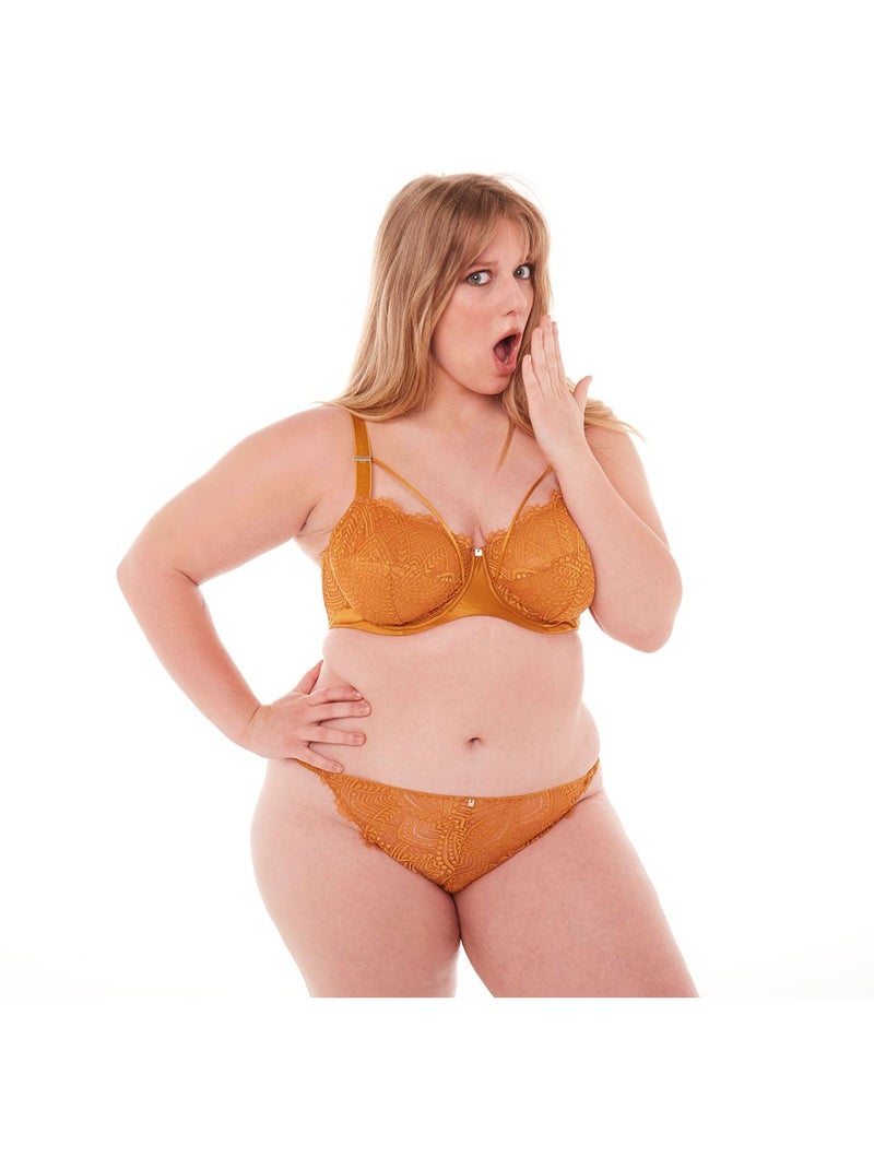 Culotte EFFRONTEE - Camille Cerf & Pomm'Poire Jaune - Kiabi