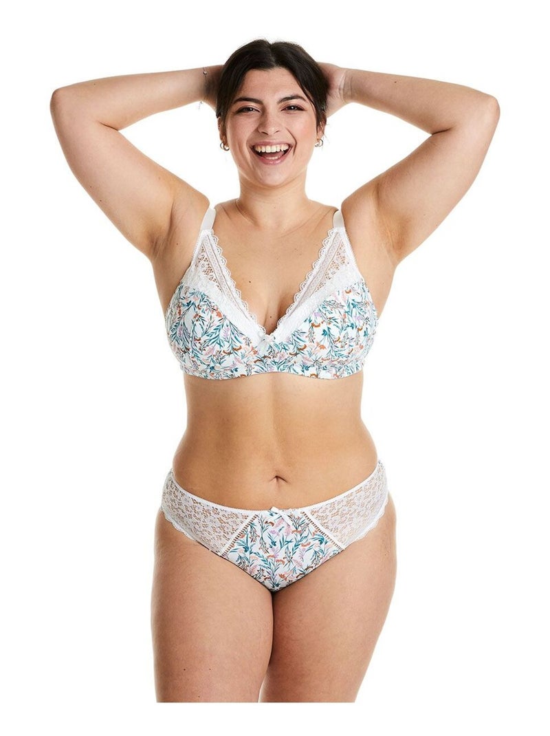 Culotte ELENA - Pomm'Poire Blanc - Kiabi
