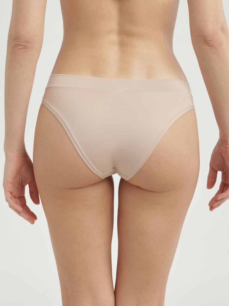 Culotte en coton modal Comfort Collection Beige argile - Kiabi