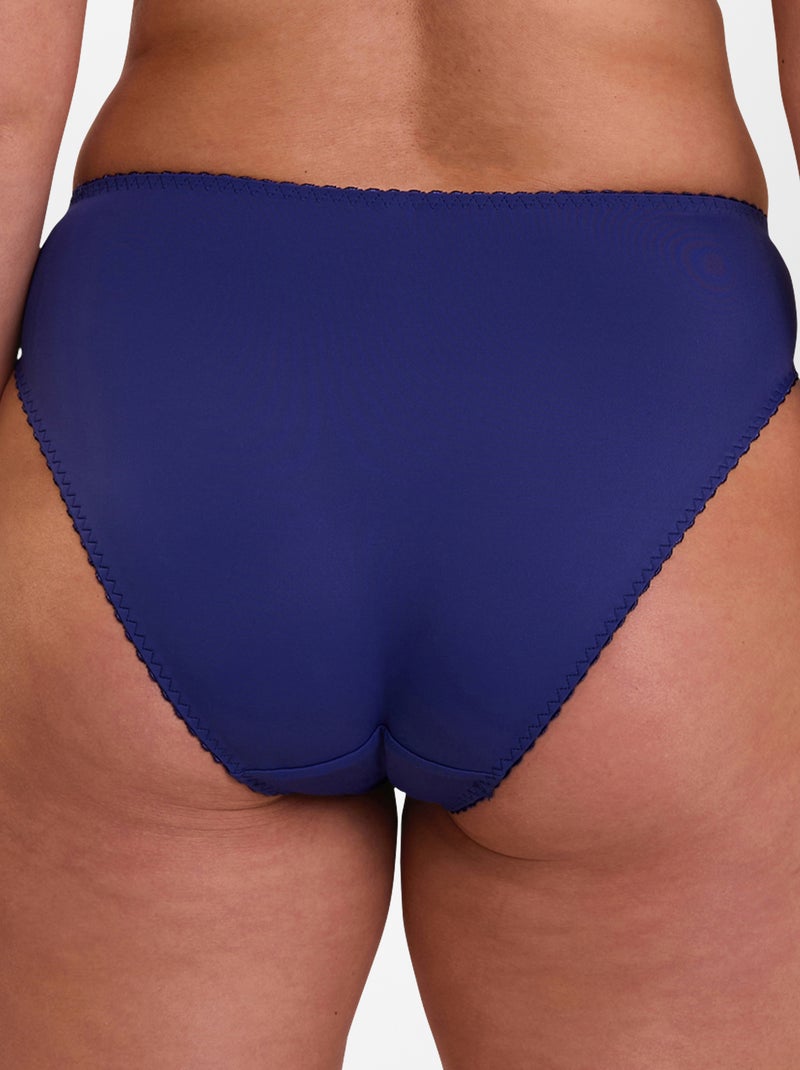 Culotte en dentelle - 'Wolf lingerie' Bleu - Kiabi