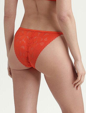 Culotte en dentelle Art Flower