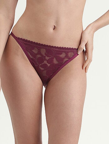 Culotte en dentelle Art Flower