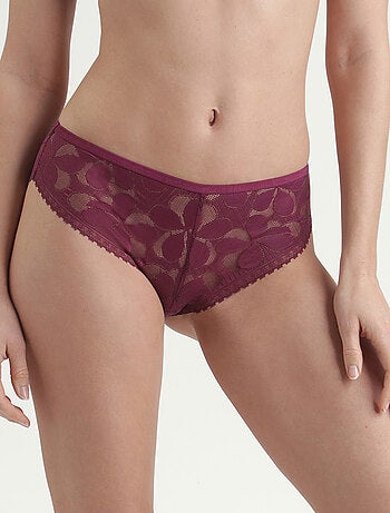 Culotte en dentelle Art Flower