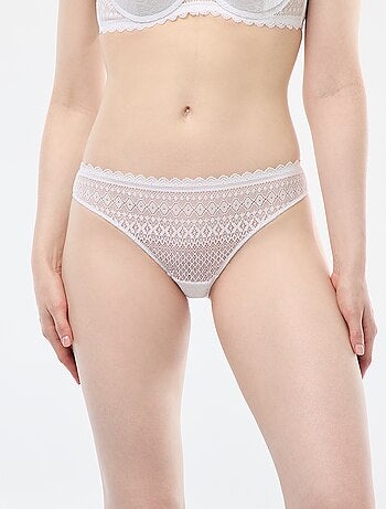 Culotte en dentelle