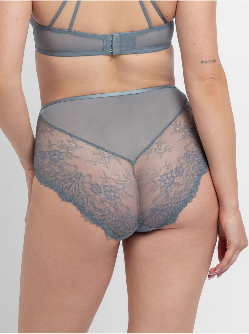 Culotte en dentelle Dorina Vert - Kiabi