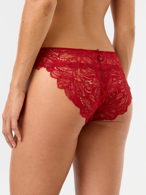 Culotte en dentelle pailletée - Kiabi Culotte en dentelle pailletée - Kiabi