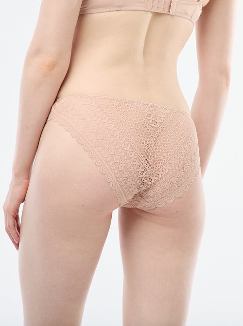 Culotte en dentelle - Kiabi