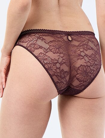 Culotte en dentelle