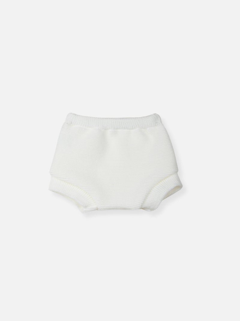 Culotte en maille Ecru - Kiabi