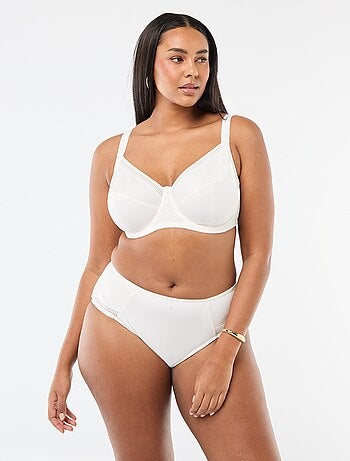 Culotte en microfibre côtelée