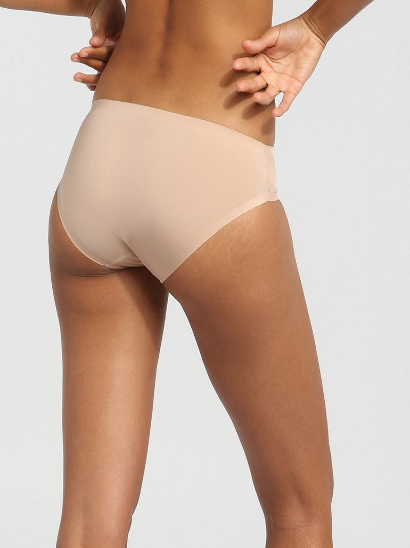 Culotte en microfibre Invisifree Beige - Kiabi