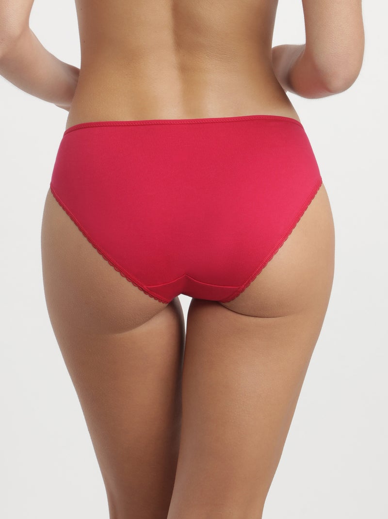 Culotte en plumetis Generous Rouge carmin - Kiabi