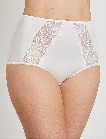 Culotte enveloppante dentelle - Afibel