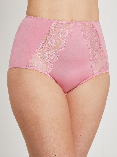Culotte enveloppante dentelle - Afibel - Kiabi