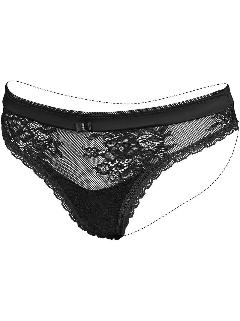 Culotte Eternity Noir - Kiabi