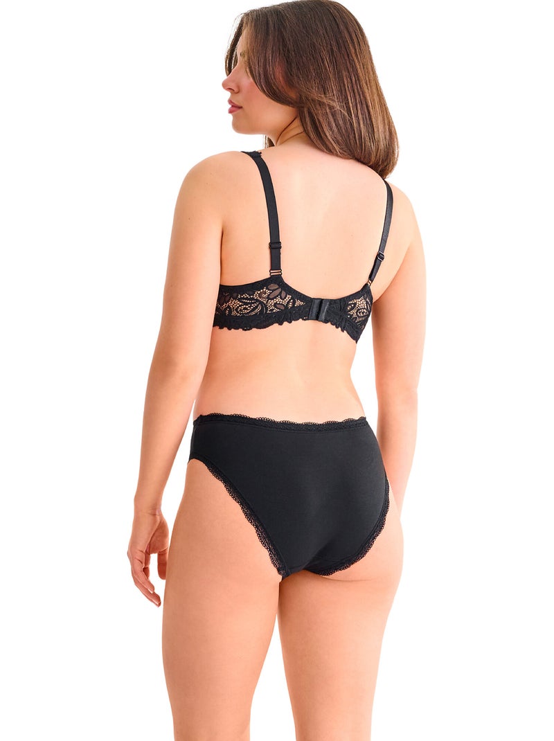 Culotte EVERYDAY Noir - Kiabi