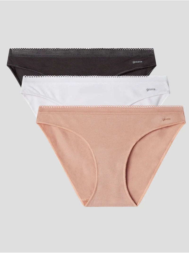 Culotte extraplat Modal Lenzing Blanc - Kiabi