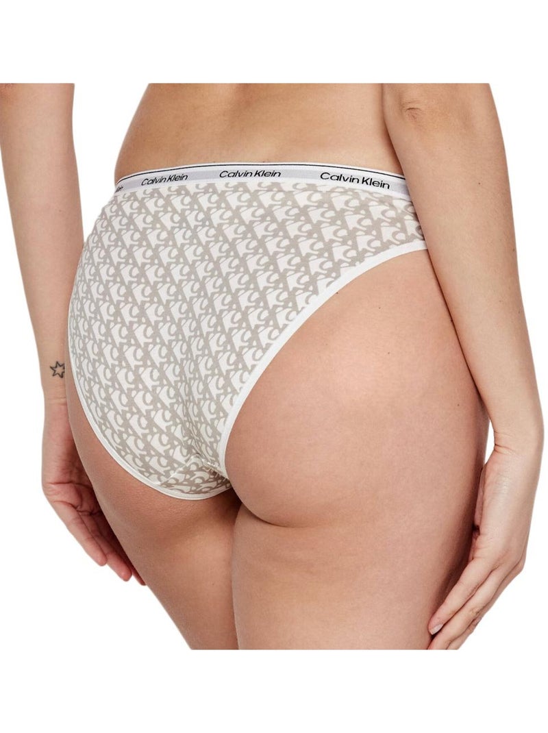 Culotte Femme Calvin Klein Jeans Bikinis Blanc - Kiabi