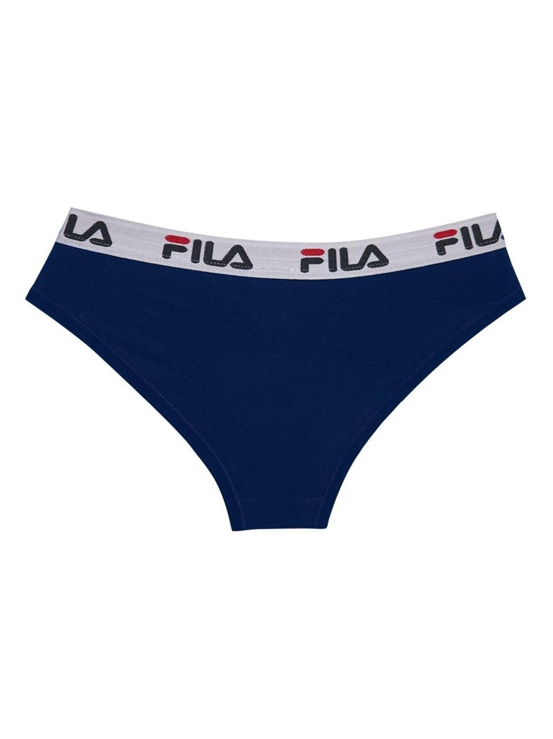 Culotte femme Coton Fila 6043 Navy Fila Bleu - Kiabi