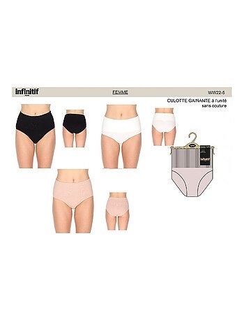 Culotte Femme INFINITIF - Pack de 3