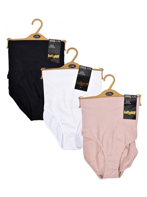 Culotte Femme INFINITIF - Pack de 3 - Kiabi