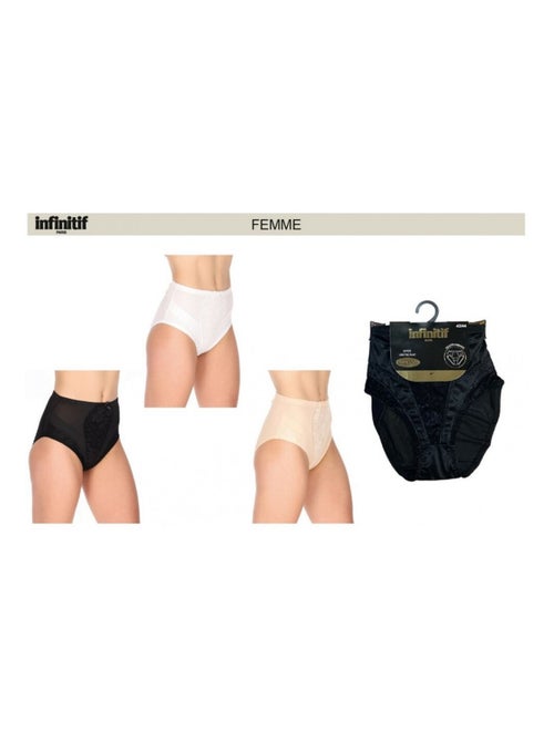 Culotte Femme INFINITIF - Pack de 3 - Kiabi