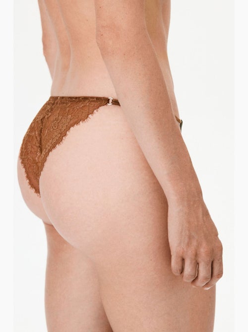 Culotte femme micro brésilienne dentelle penti - Kiabi Culotte femme micro brésilienne dentelle penti - Kiabi