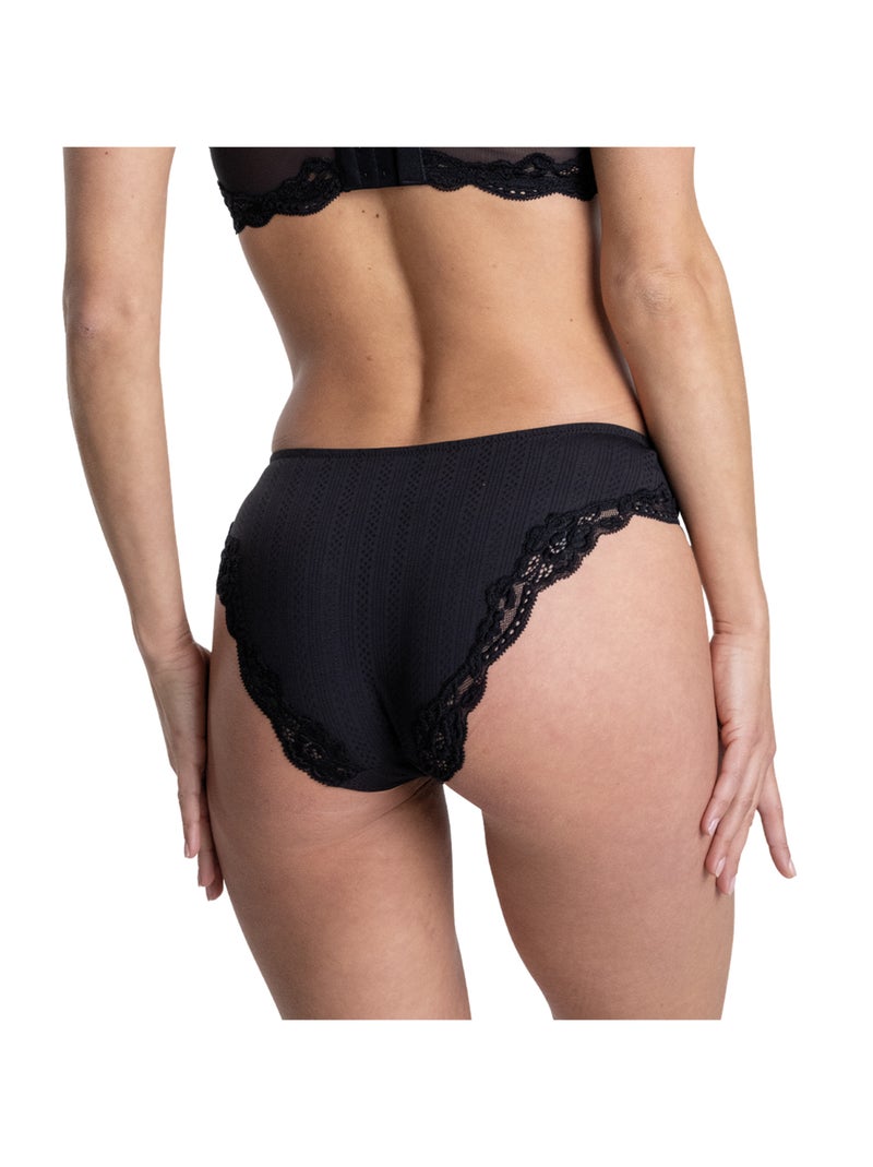 Culotte femme Passionnée Passio Noir - Kiabi