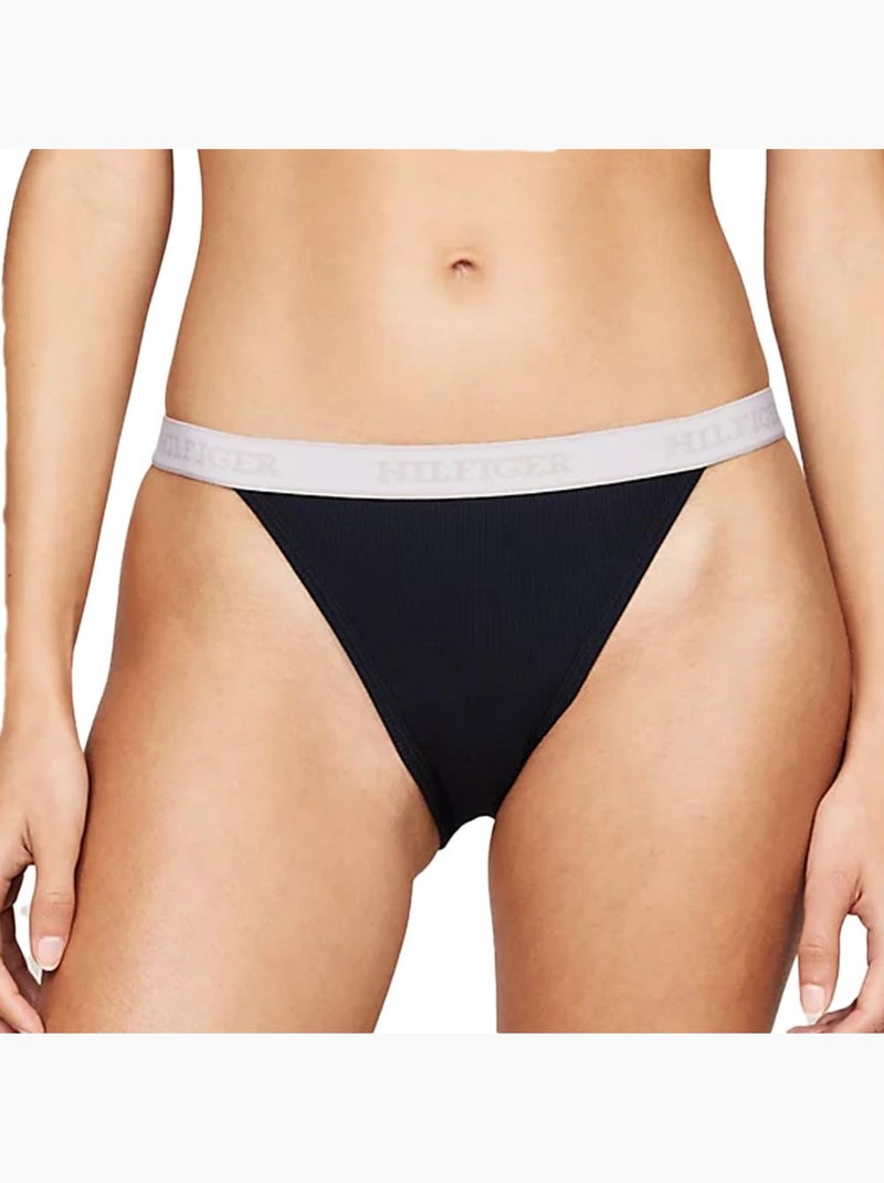 Culotte Femme Tommy Hilfiger Dark Noir - Kiabi