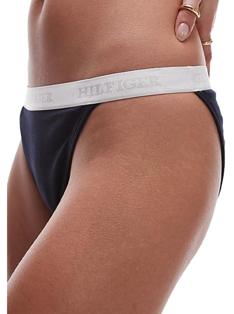 Culotte Femme Tommy Hilfiger Dark Noir - Kiabi